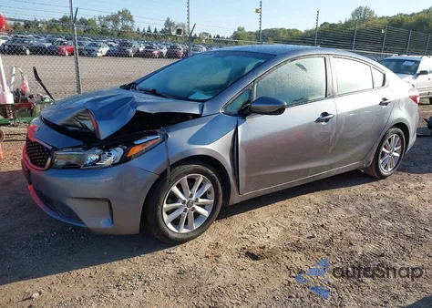 2017 Kia Forte S из США, поврежденный, VIN 3KPFL4A71HE059890